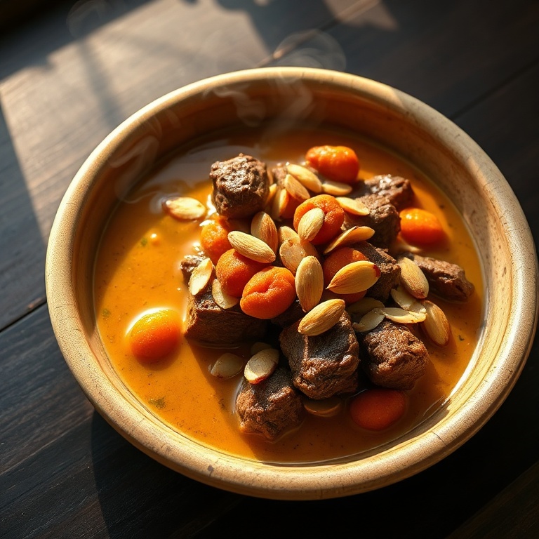 Authentic Moroccan Beef Tagine