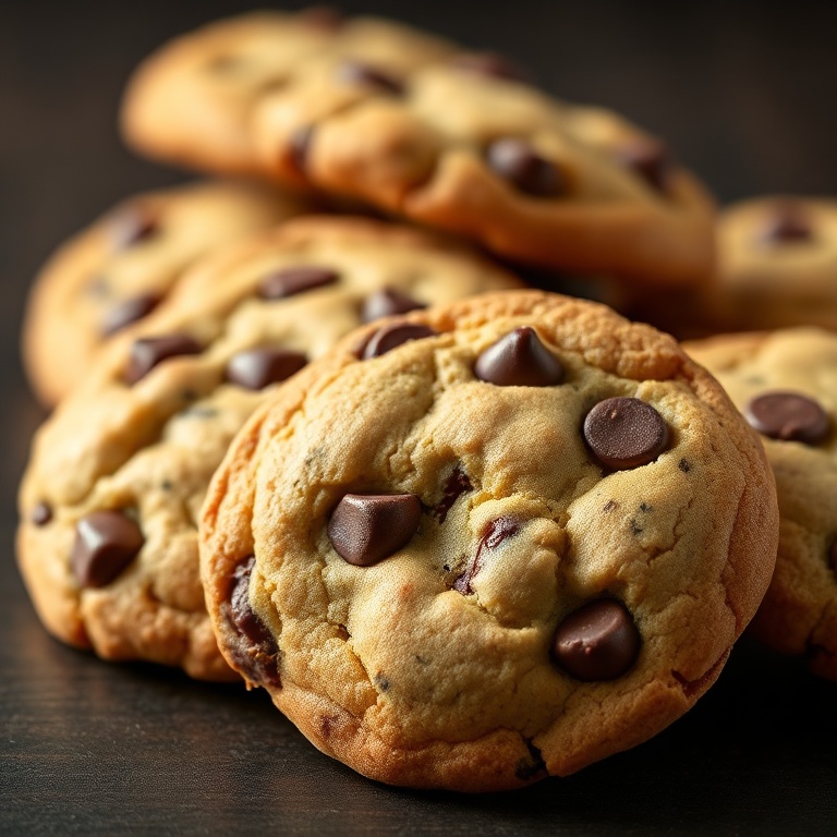 Bakery Style Chewy Chocolate Chip Cookies