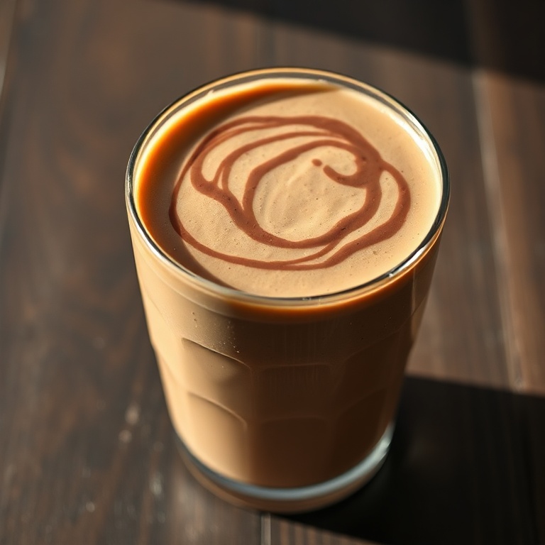 best chocolate peanut butter protein smoothie