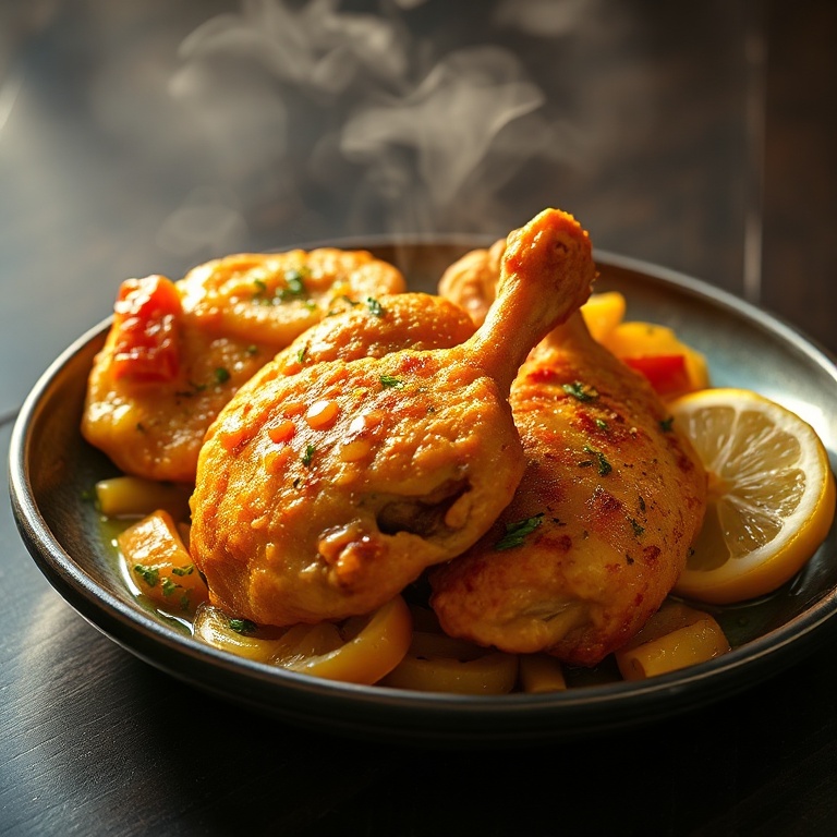 best crispy lemon chicken thighs