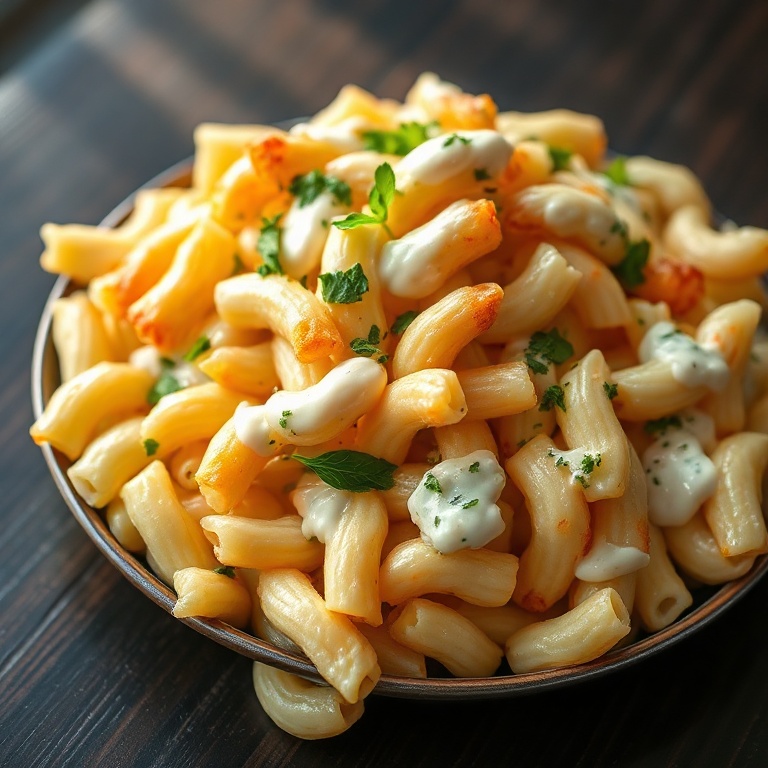 best crispy macaroni salad