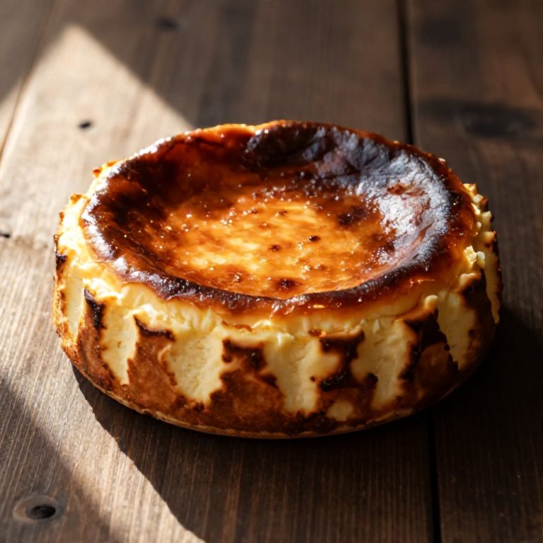 burnt basque cheesecake