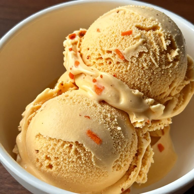 Creamy Carrot Cake Ice Cream