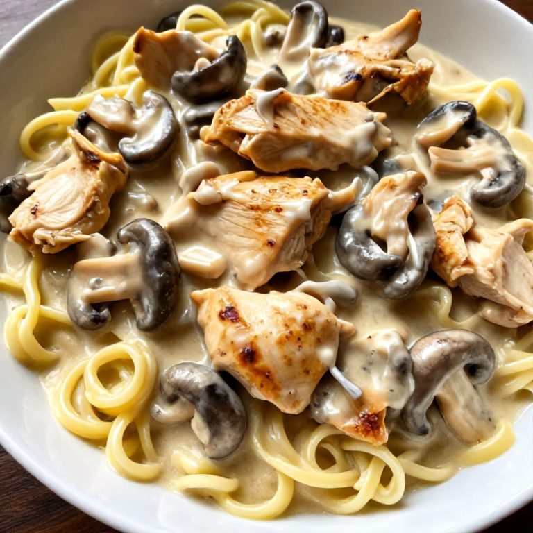 creamy chicken stroganoff