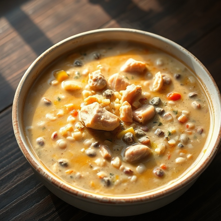 Creamy Chicken Wild Rice Soup