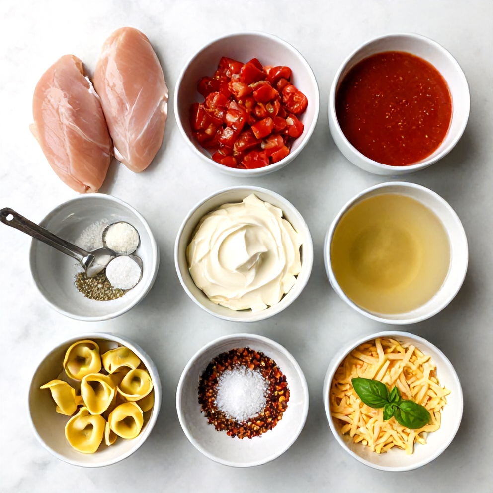 Crock Pot Chicken Parmesan Soup Ingredients