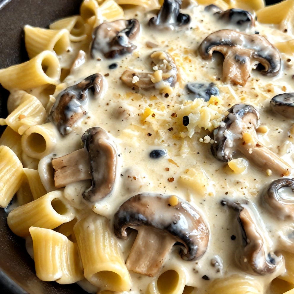 Creamy Gorgonzola Truffle Mushroom Sauce