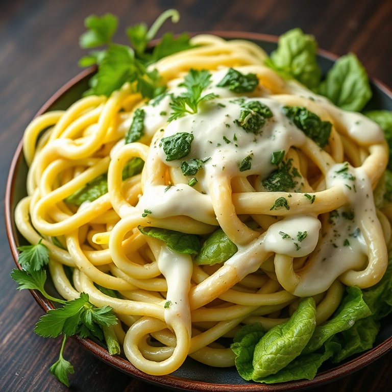 Creamy Green Goddess Pasta Salad