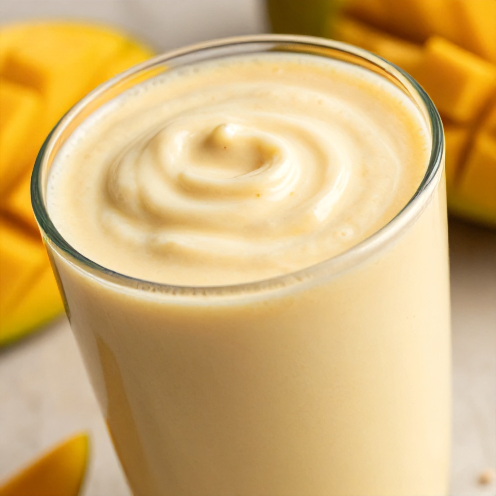 Creamy Mango Coconut Protein Shake