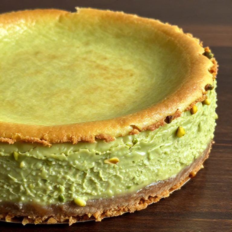 Creamy Pistachio Cheesecake Recipe