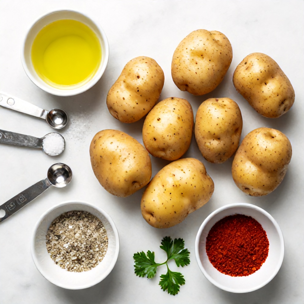 Air Fryer Smashed Potatoes Ingredients