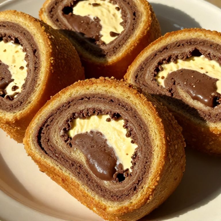 crispy chocolate rolls