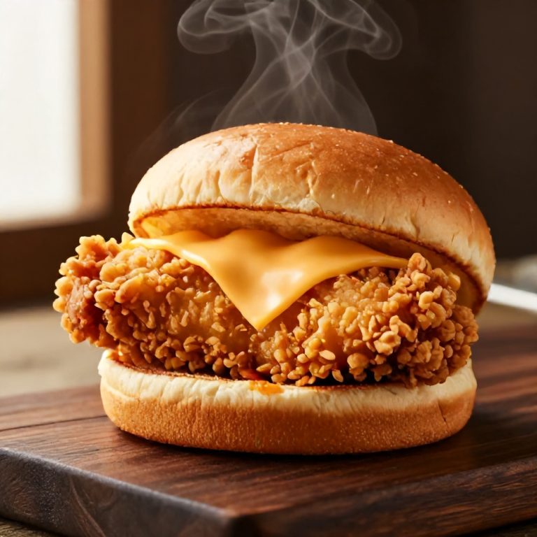 Thai fried chicken sandwich