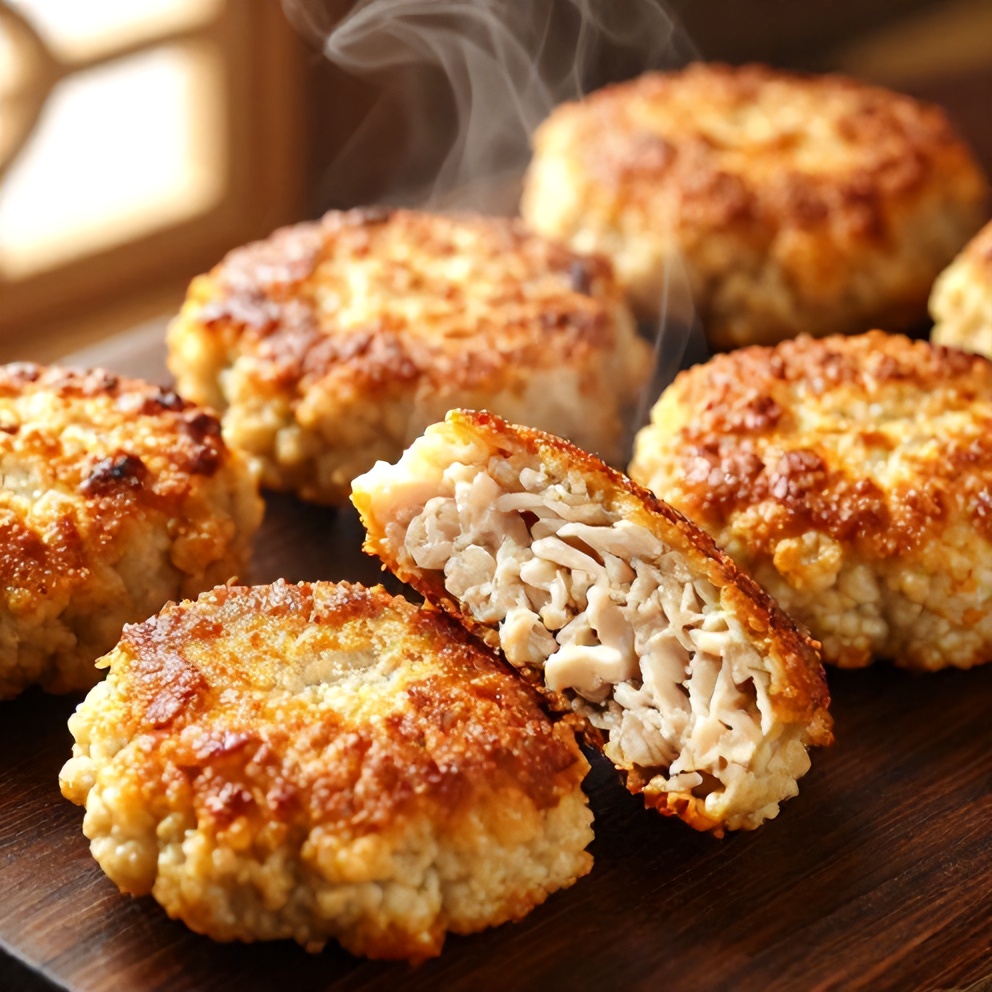 crispy tuna patties