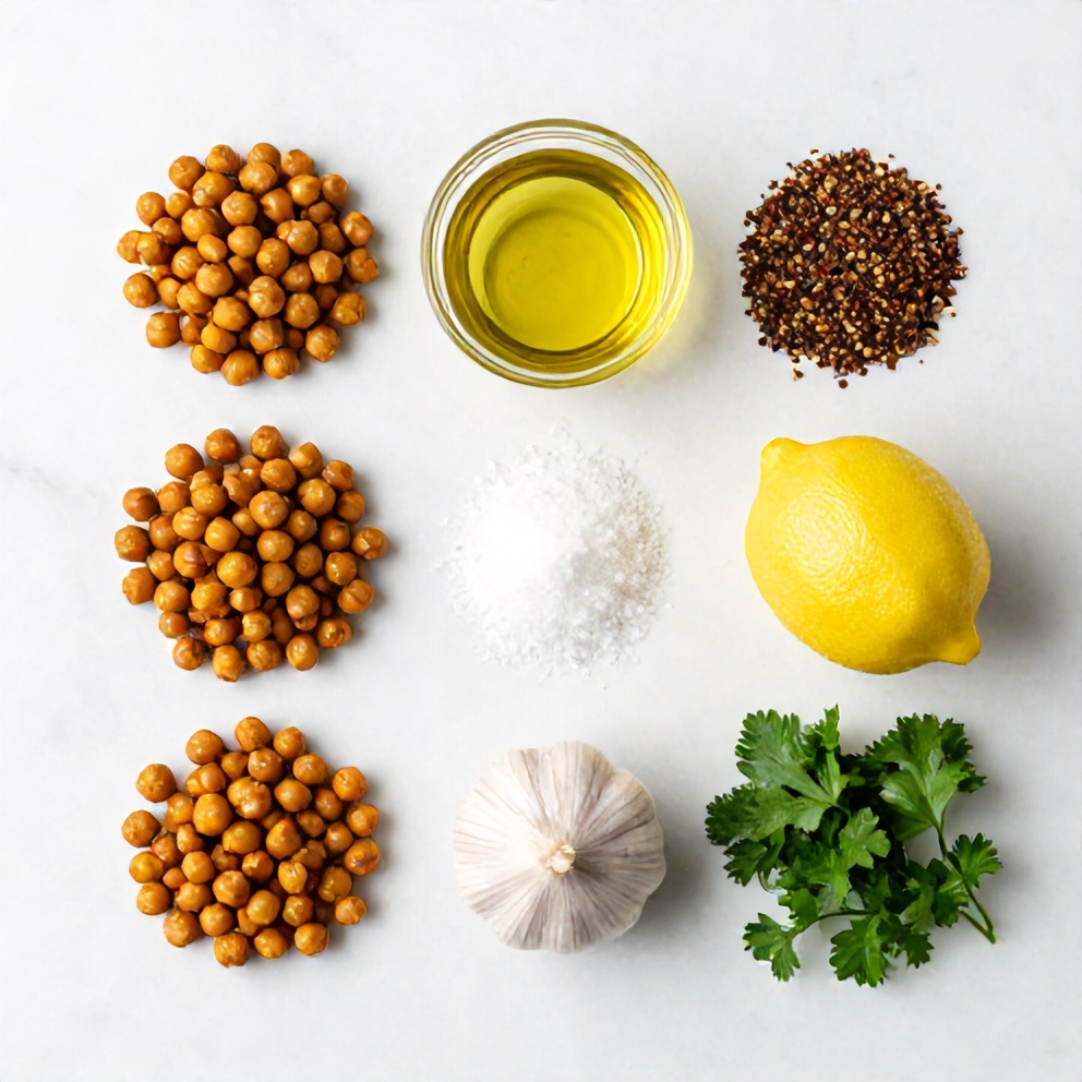 Ingredients for Crispy Za’atar Roasted Chickpeas