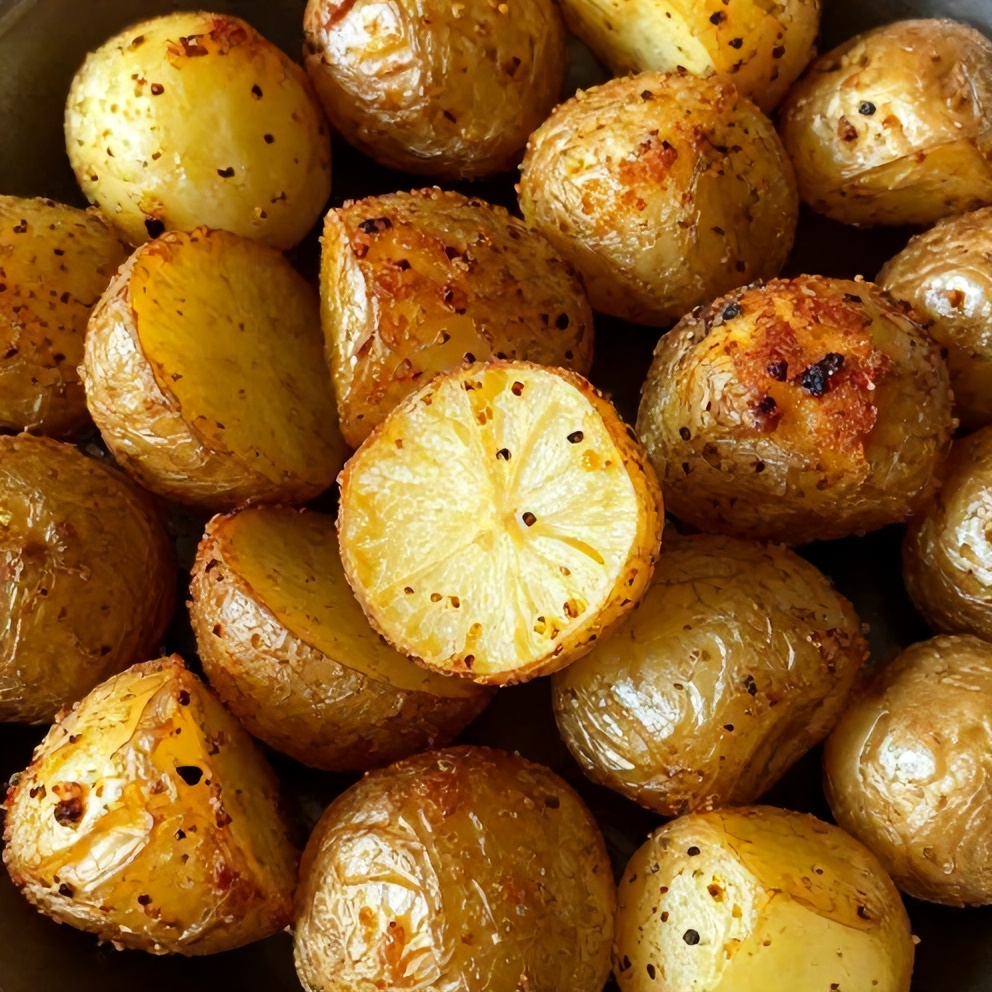 Crispy Za’atar Smashed Potatoes