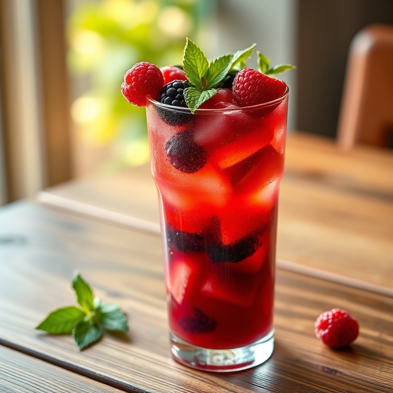 Easy Berry Cocktail