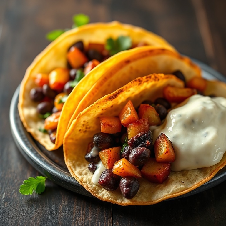 Easy Black Bean Tacos