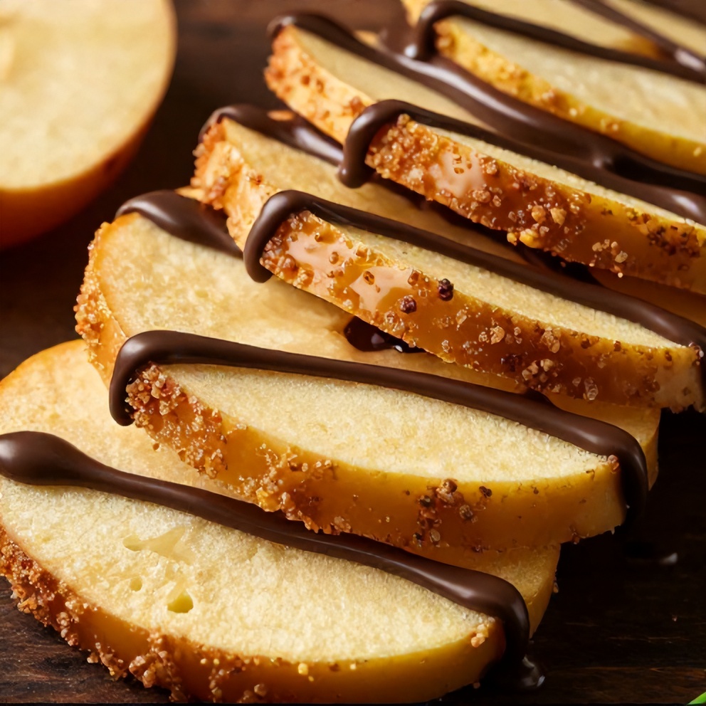Easy Caramel Apple Slices