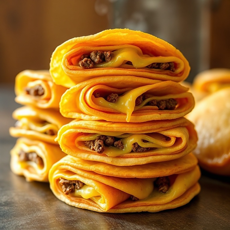 easy cheesy taco pinwheels