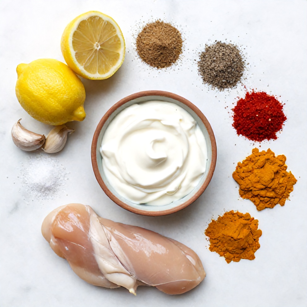 Chicken Shawarma Ingredients