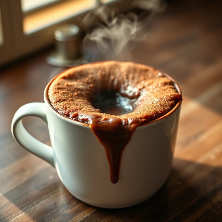 Easy Chocolate Lava Mug Cake