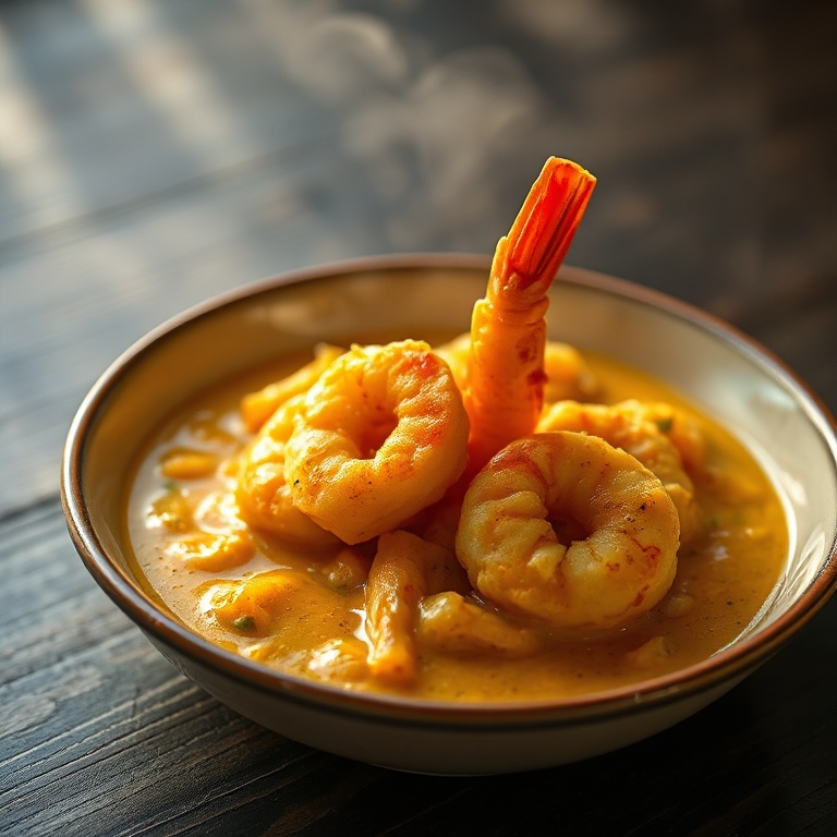 Easy Coconut Curry Shrimp