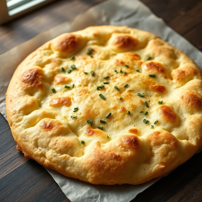 easy cottage cheese flatbread