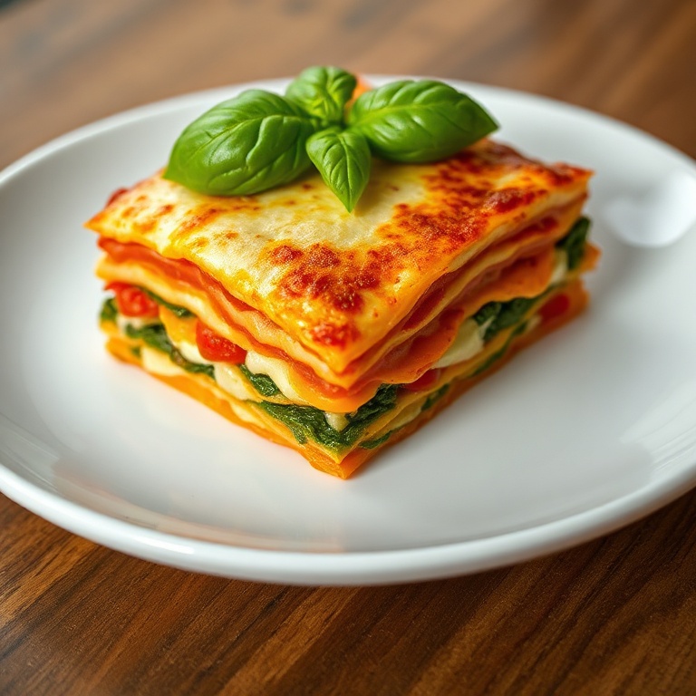 Easy Cottage Cheese Vegetable Lasagna