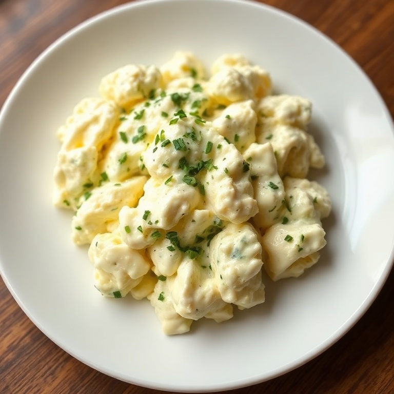 Easy Creamy Cottage Cheese Egg Salad