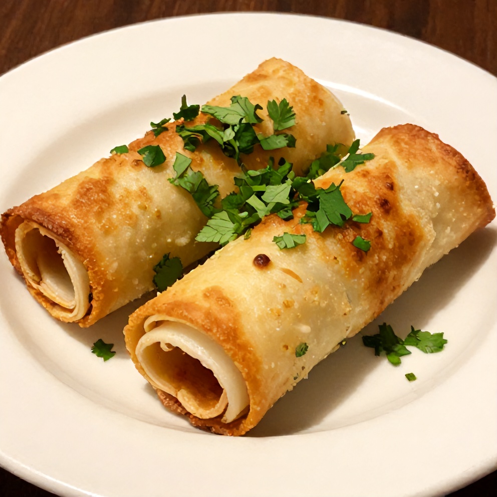 Crab Rangoon Pinwheel on a plate with a fork