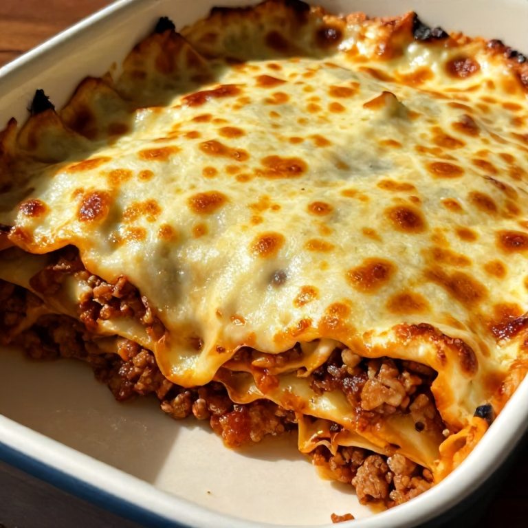 easy crockpot lasagna
