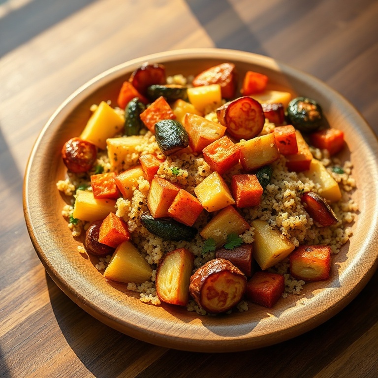 Easy Fall Harvest Quinoa Salad