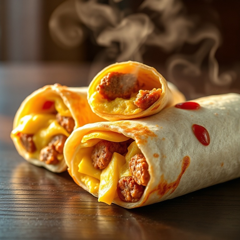 Easy Freezer Breakfast Burritos