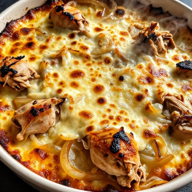 easy French onion chicken bake