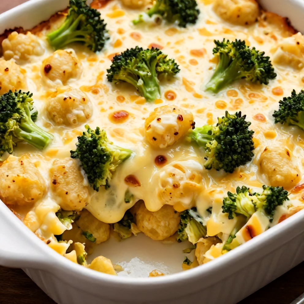 gnocchi and broccoli bake