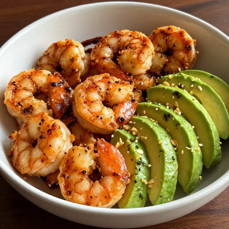 Easy Grilled Shrimp and Avocado Bowl