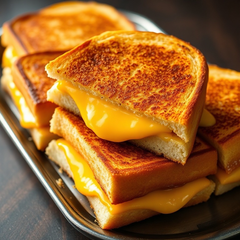 easy Hawaiian roll grilled cheese