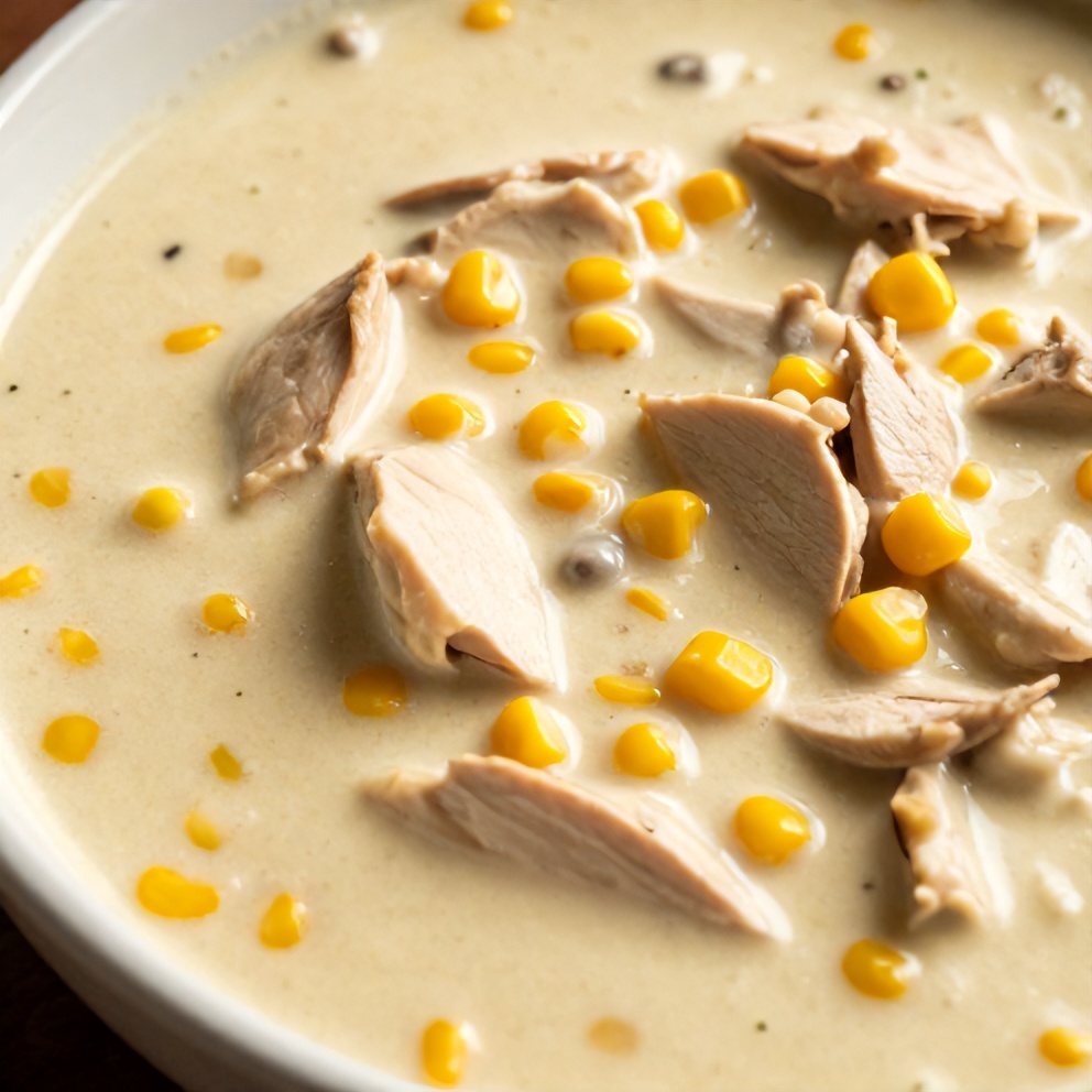 easy chicken and corn chowder