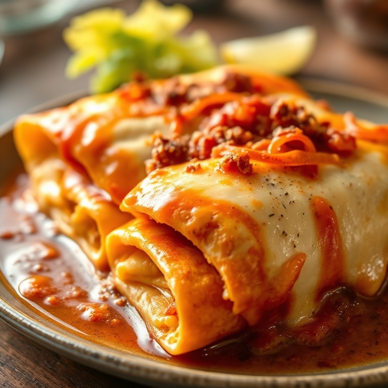 Easy High Protein Chicken Enchiladas