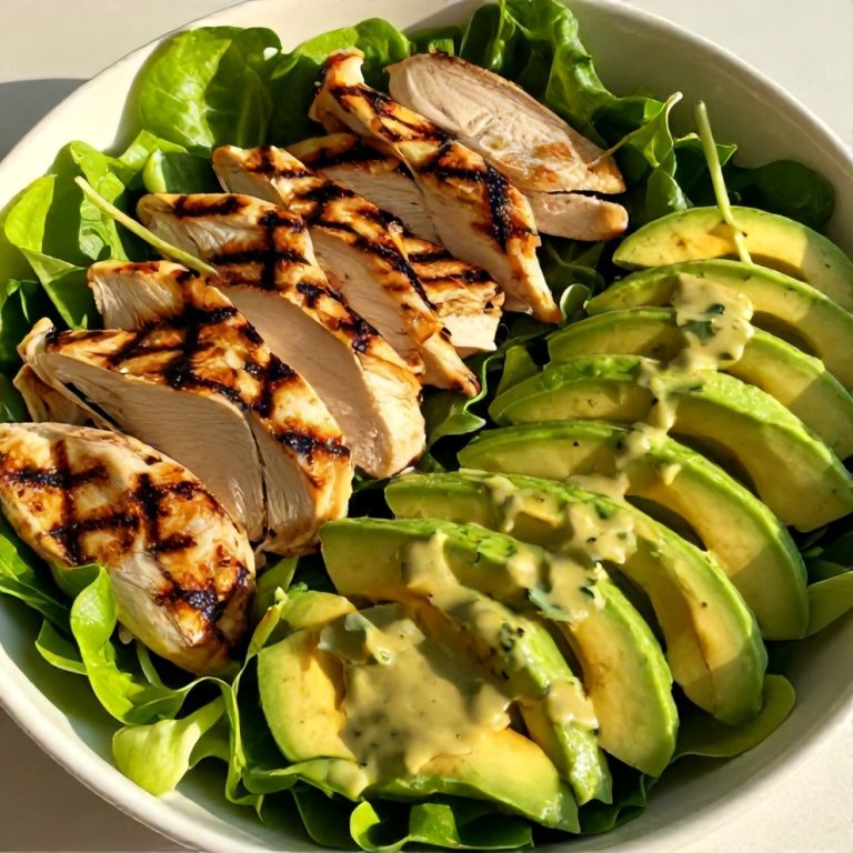 Easy High Protein Grilled Chicken Cobb Salad