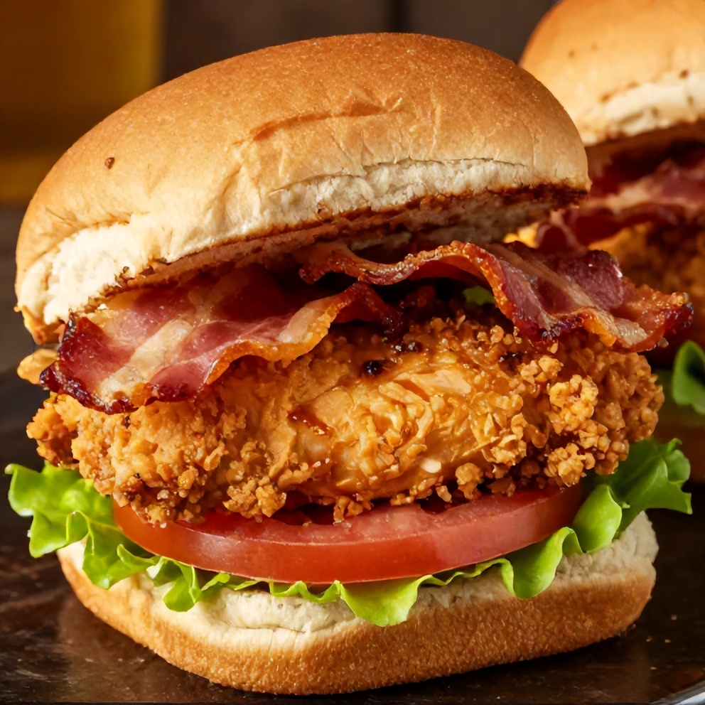 Easy Honey Mustard BLT Chicken Sliders