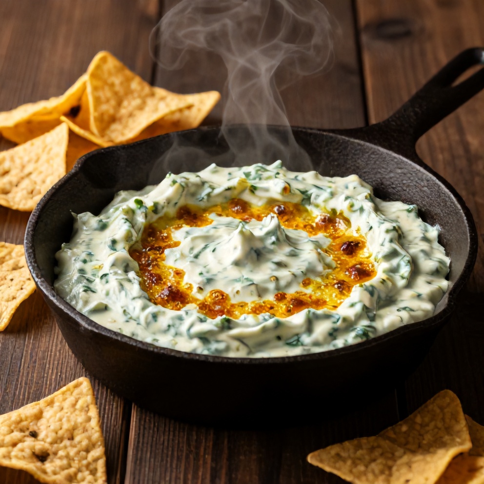 easy jalapeño spinach artichoke dip