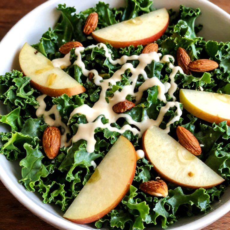 Easy Kale and Apple Salad