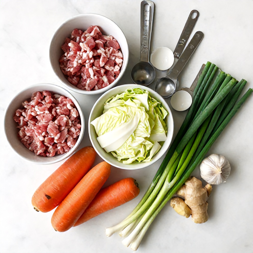 Keto Egg Roll Bowl Ingredients