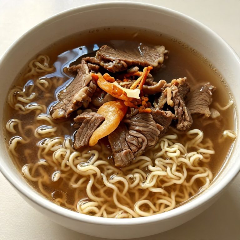 Easy Korean Beef Ramen