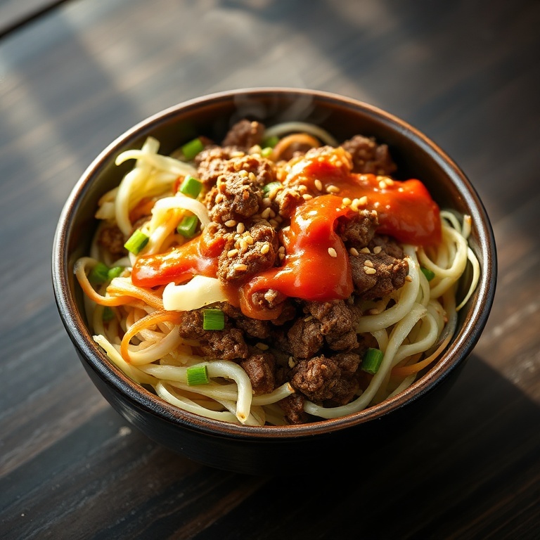 Easy Korean Ground Beef Bowl