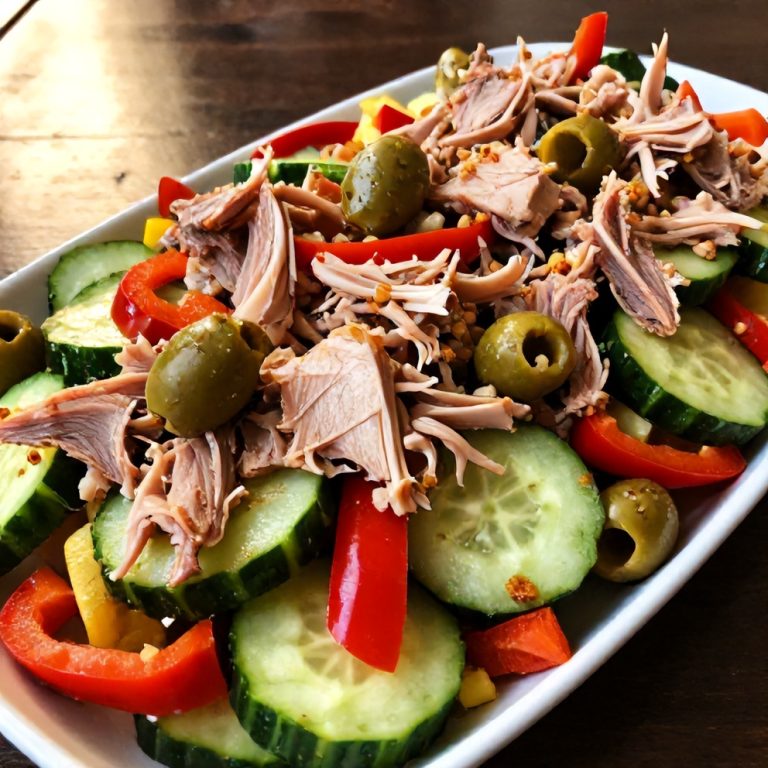 Easy Mediterranean Tuna Salad