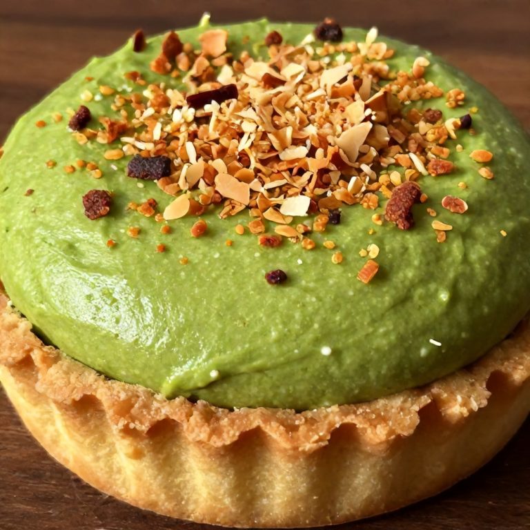 Easy No-Bake Matcha Coconut Cream Tart