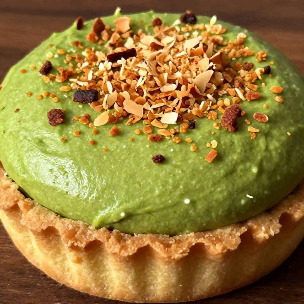 Easy No-Bake Matcha Coconut Cream Tart